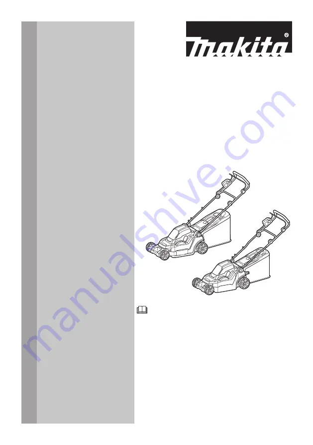 Makita DLM432PG2 Instruction Manual Download Page 1