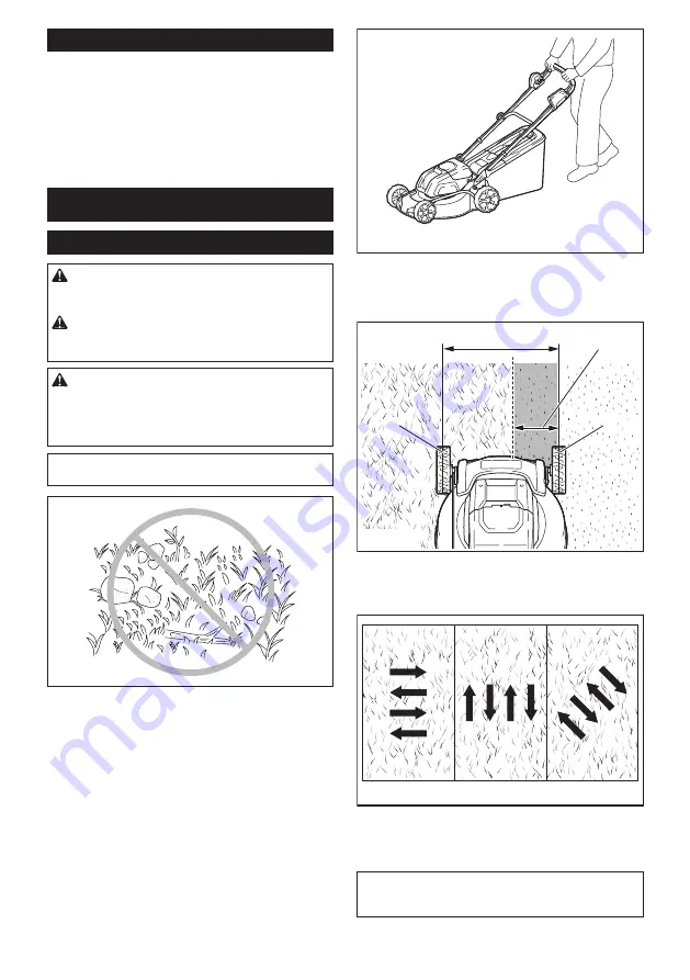 Makita DLM464 Instruction Manual Download Page 13