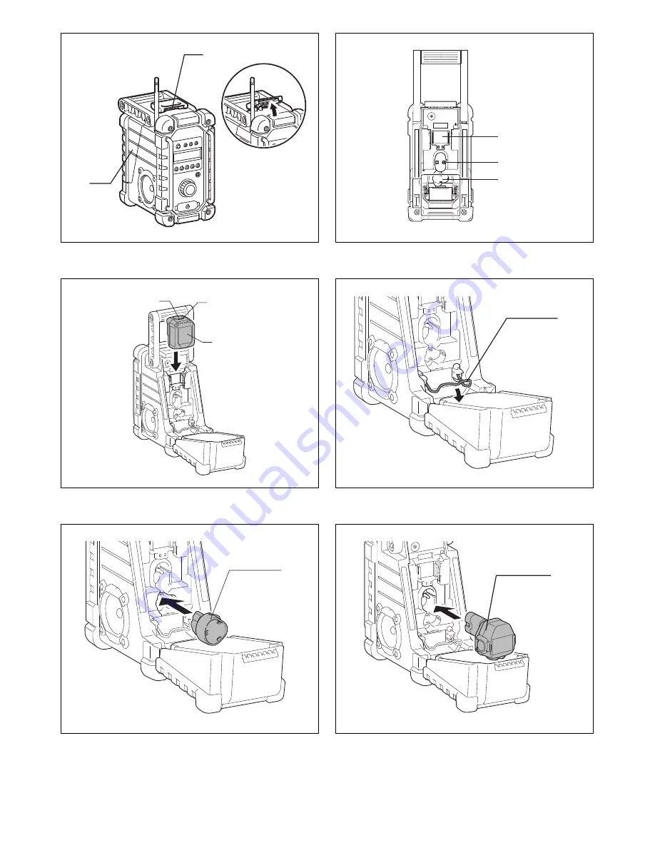 Makita DMR104 Instruction Manual Download Page 3