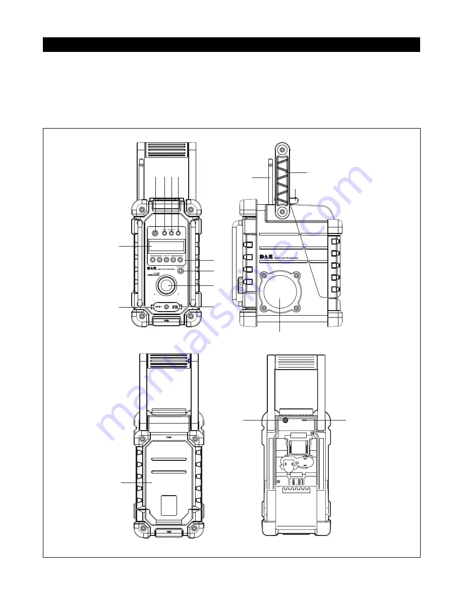 Makita DMR109 Original Instructions Manual Download Page 4