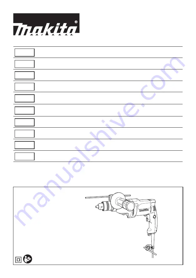 Makita DP4011X Скачать руководство пользователя страница 1