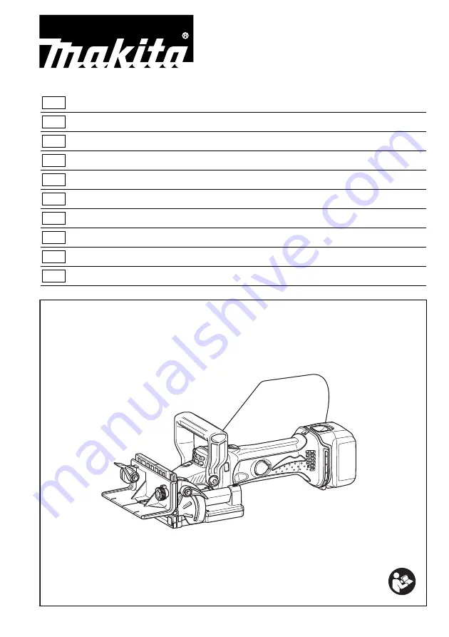 Makita DPJ180RFJ Instruction Manual Download Page 1