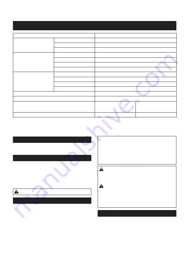 Makita DTD154Z Instruction Manual Download Page 5