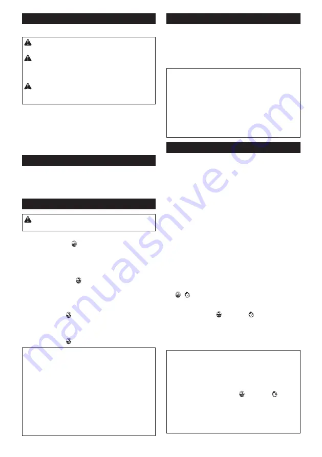 Makita DTD172ZJ Instruction Manual Download Page 20