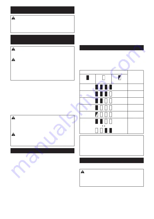 Makita DTW701ZJ Instruction Manual Download Page 26