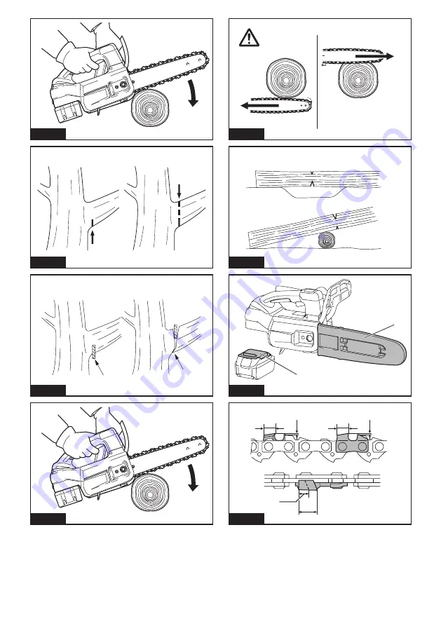 Makita DUC254CZ Instruction Manual Download Page 5