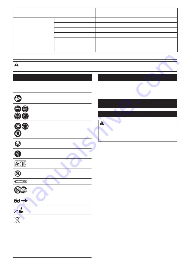 Makita DUC254SF Instruction Manual Download Page 3