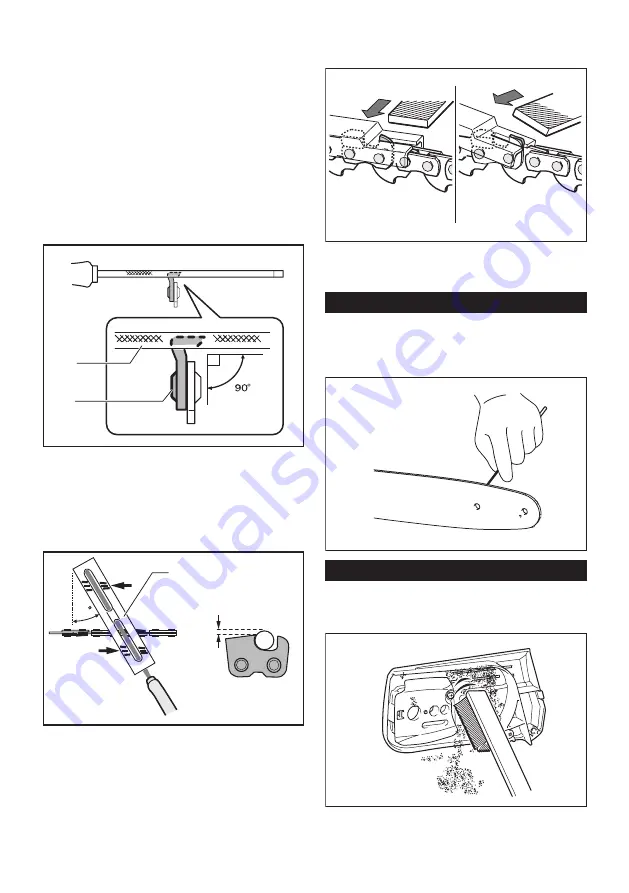 Makita DUC254SF Instruction Manual Download Page 17