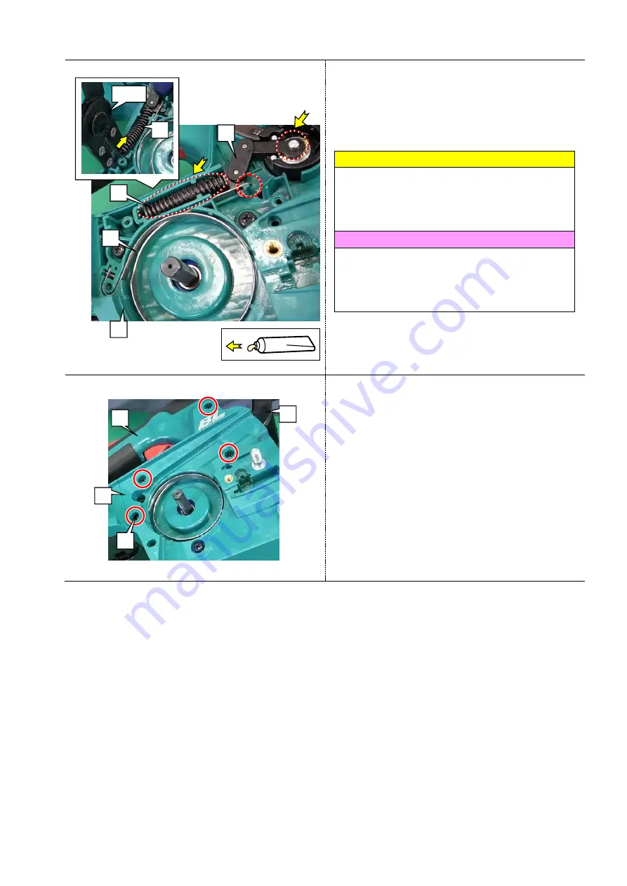 Makita DUC256 Repair Manual Download Page 11