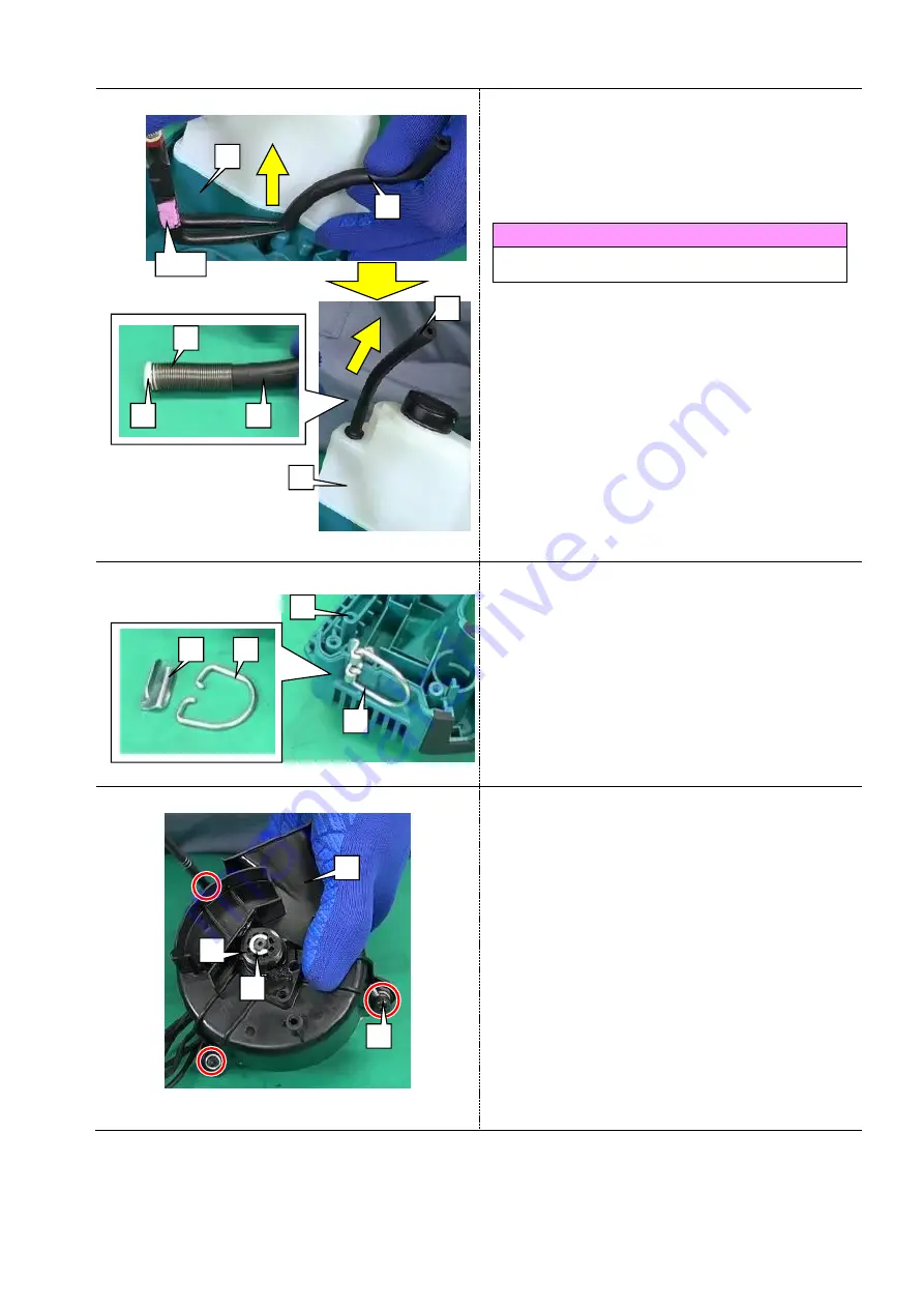 Makita DUC256 Repair Manual Download Page 15