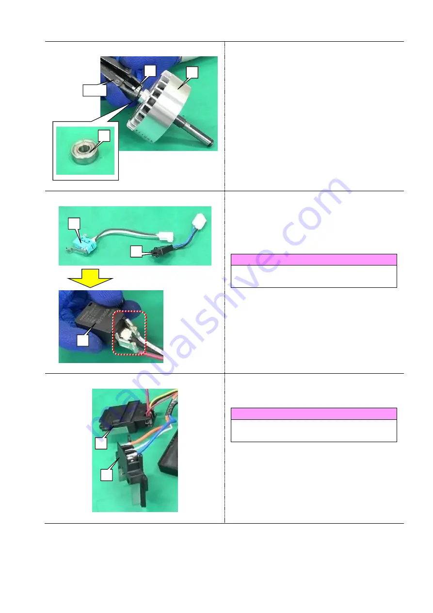 Makita DUC256 Repair Manual Download Page 17