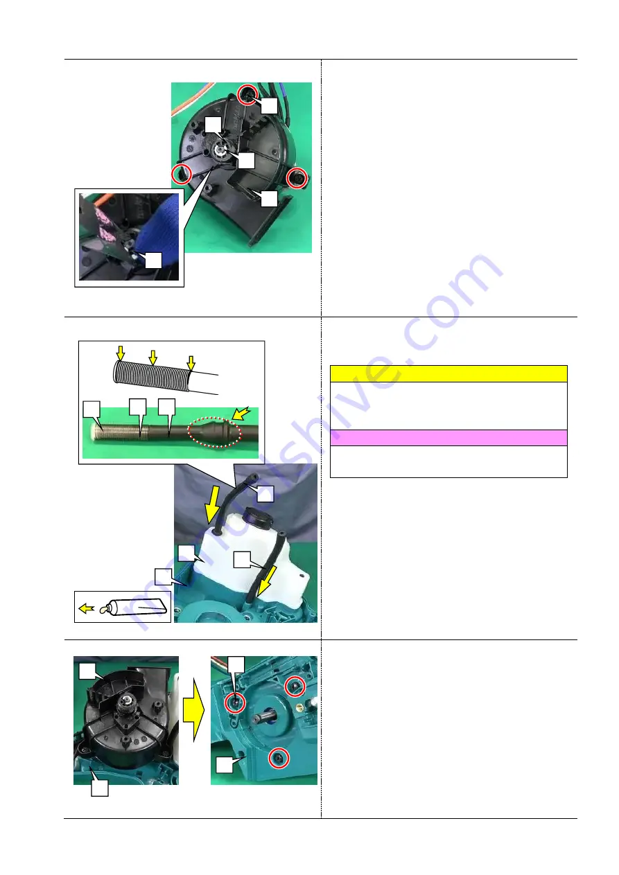 Makita DUC256 Repair Manual Download Page 20