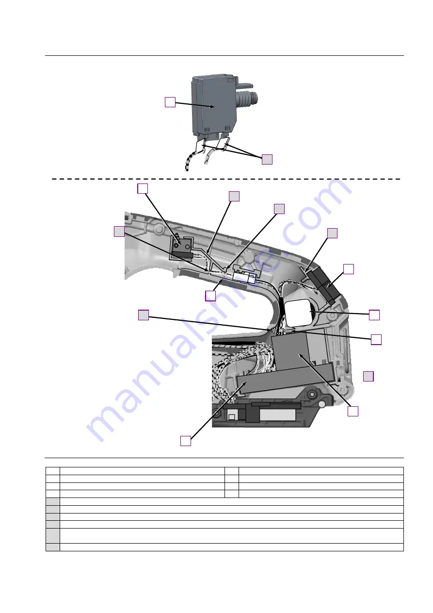 Makita DUC256 Repair Manual Download Page 26