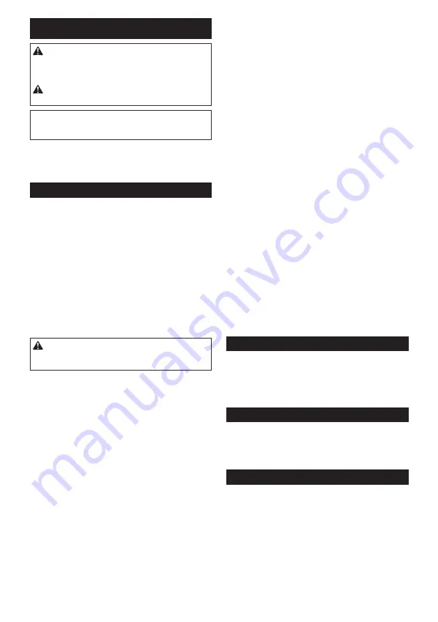 Makita DUC256C Instruction Manual Download Page 16