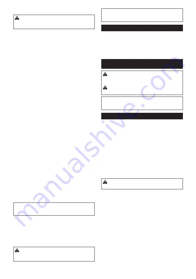 Makita DUC303Z Instruction Manual Download Page 26