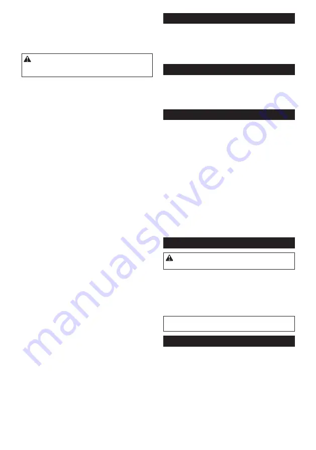 Makita DUC303Z Instruction Manual Download Page 60