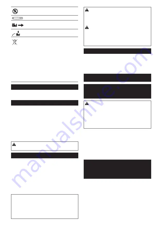 Makita DUC303Z Instruction Manual Download Page 86