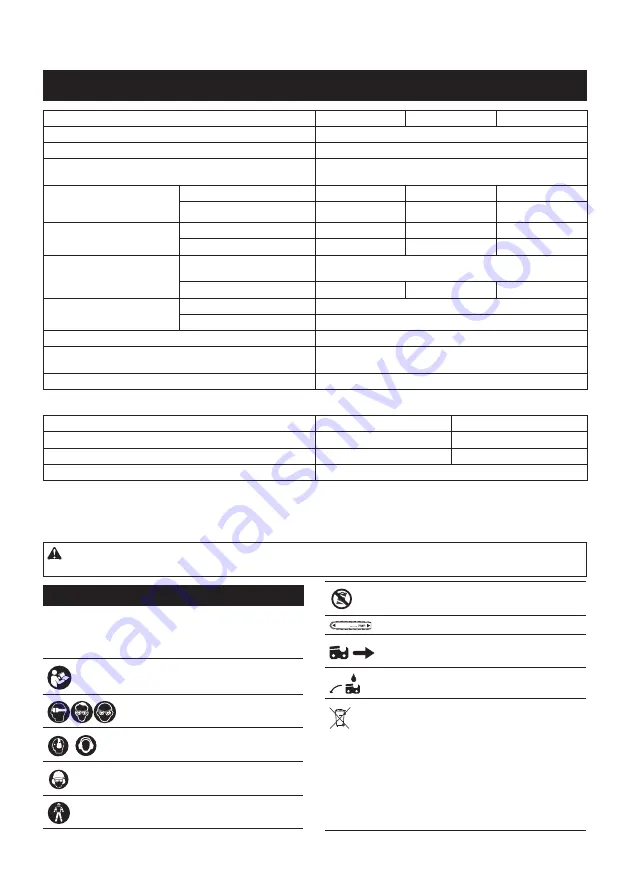 Makita DUC353PT4J Instruction Manual Download Page 115