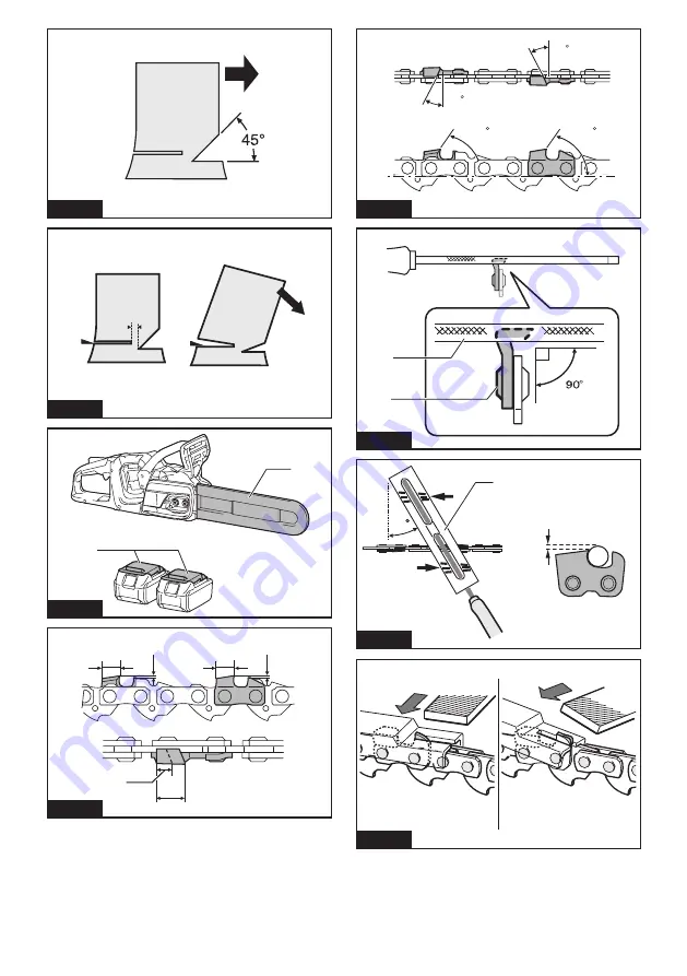 Makita DUC355 Instruction Manual Download Page 6