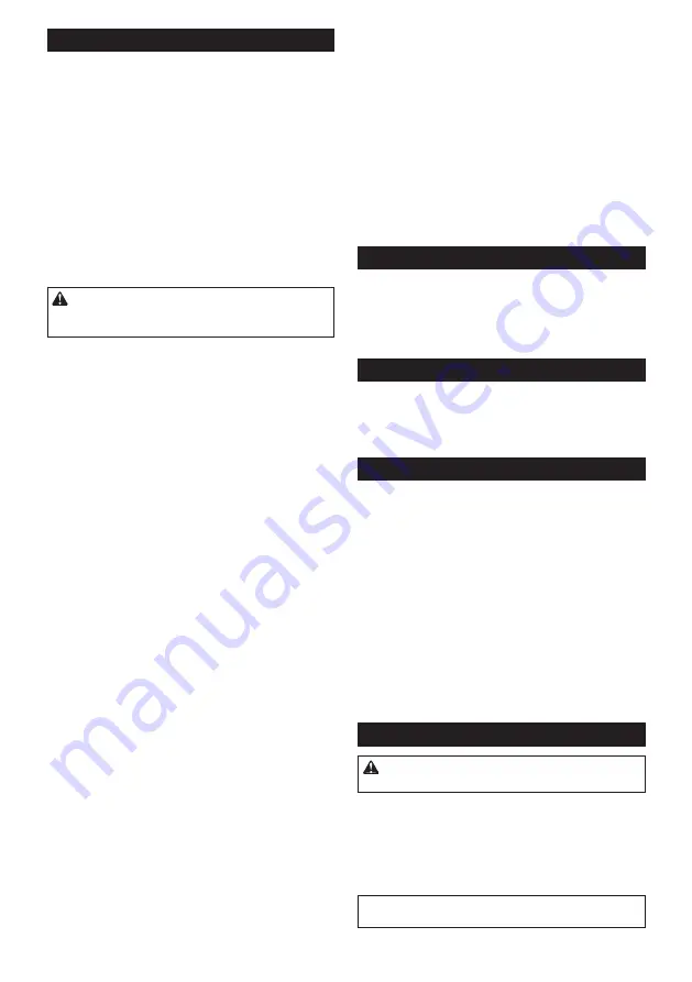 Makita DUC355 Instruction Manual Download Page 16