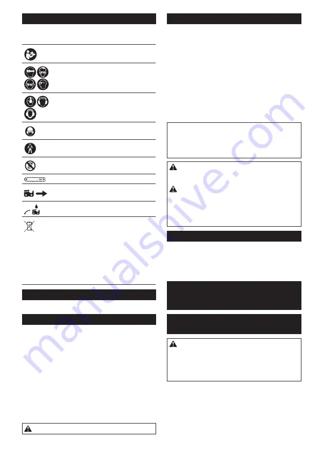 Makita DUC355 Instruction Manual Download Page 20