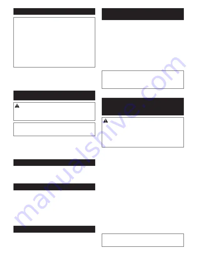 Makita DVC151L Instruction Manual Download Page 107