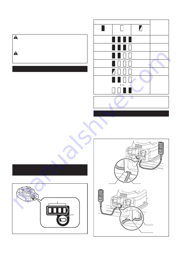 Makita DVC260ZX Скачать руководство пользователя страница 5