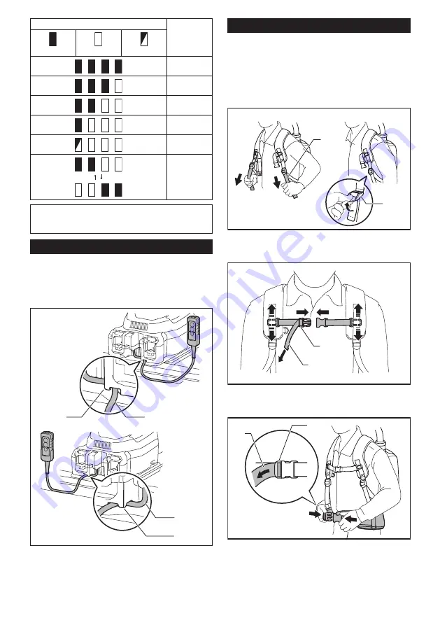 Makita DVC260ZX Instruction Manual Download Page 17