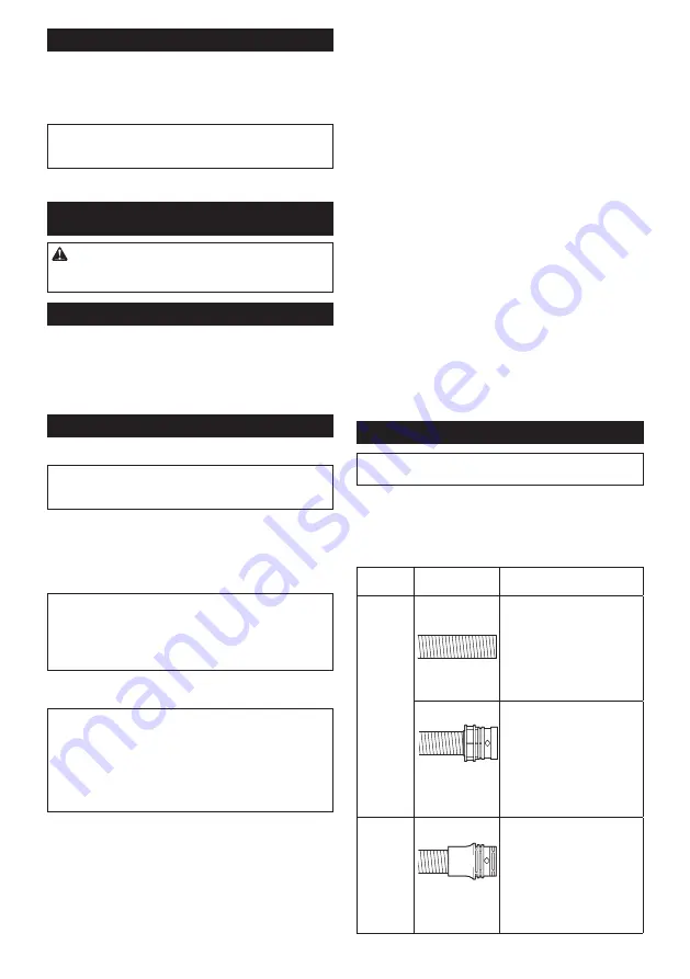 Makita DVC660Z Instruction Manual Download Page 24