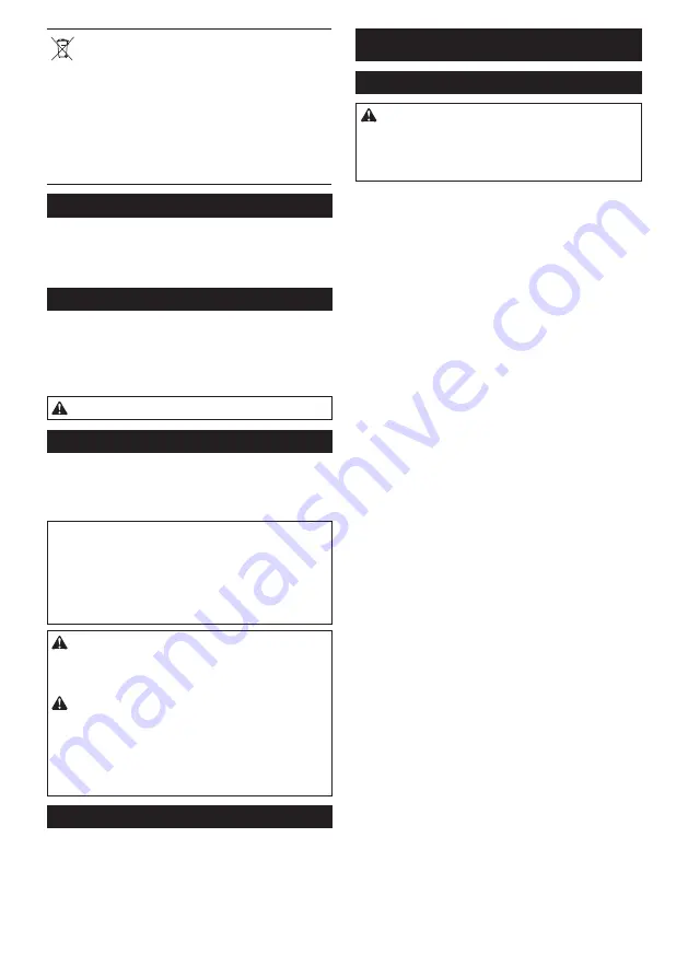 Makita DVC750LZX3 Instruction Manual Download Page 62