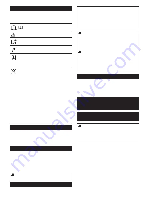 Makita DVC864LZX1 Instruction Manual Download Page 58