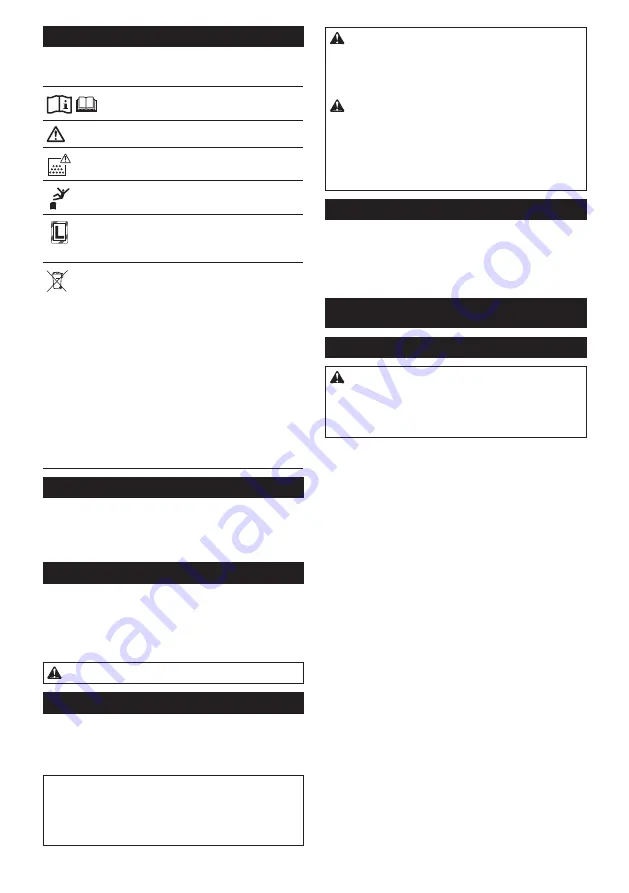 Makita DVC864LZX1 Instruction Manual Download Page 97