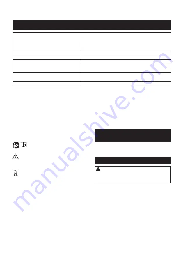 Makita DVP180Z Instruction Manual Download Page 4