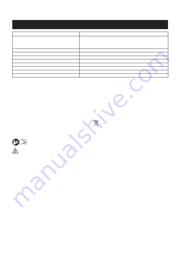 Makita DVP180Z Instruction Manual Download Page 11