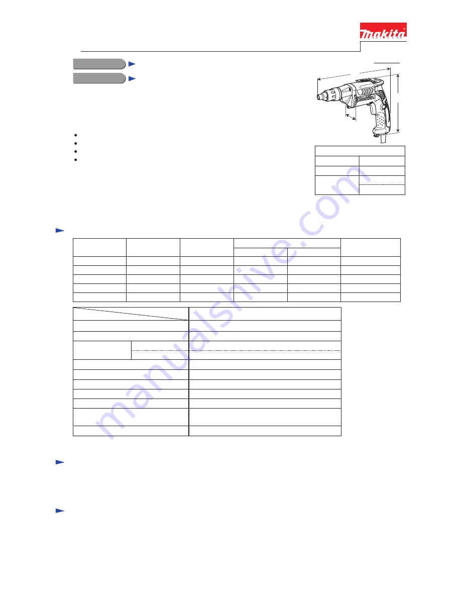 Makita FS2500 Technical Information Download Page 1