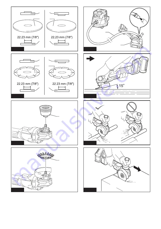 Makita GA022G Скачать руководство пользователя страница 5