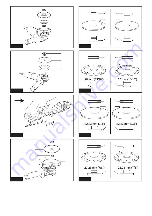 Makita GA5030R Скачать руководство пользователя страница 3