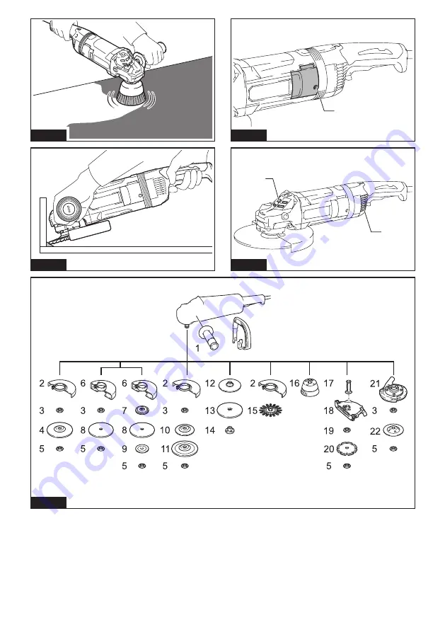 Makita GA7080 Instruction Manual Download Page 6