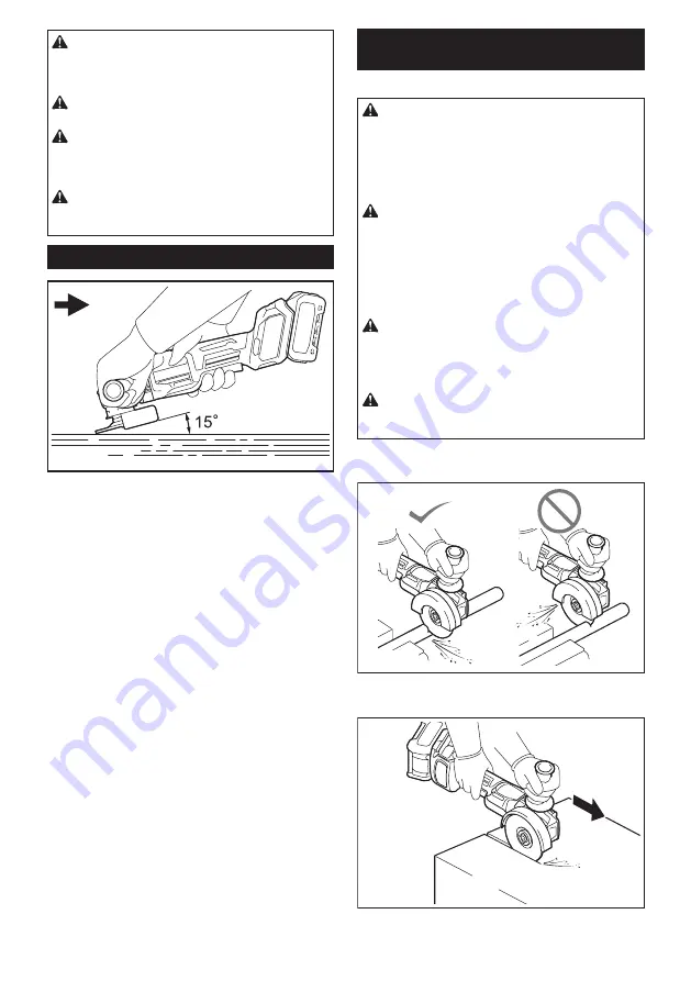 Makita GAG06Z Скачать руководство пользователя страница 37