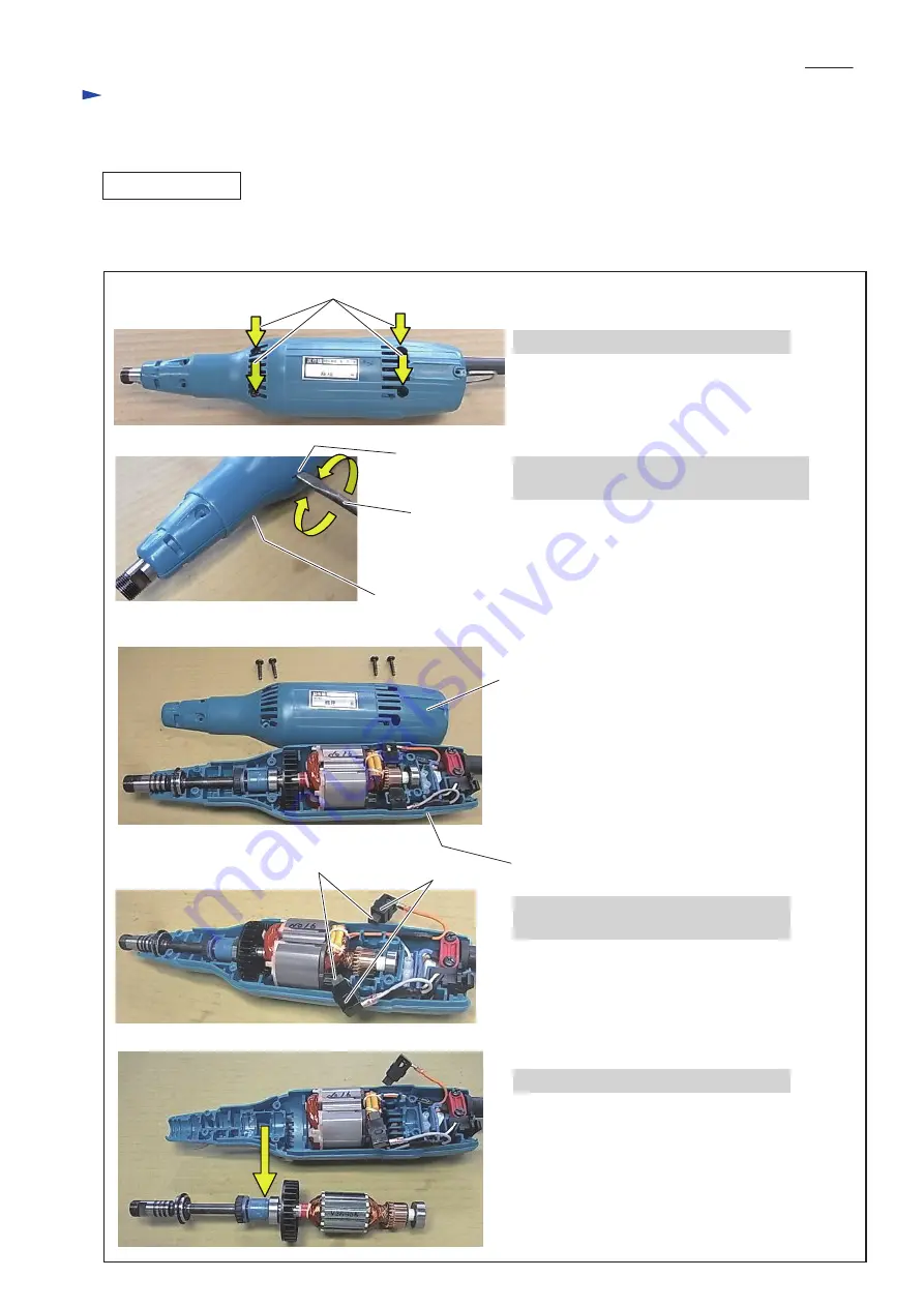 Makita GD0603 Technical Information Download Page 4