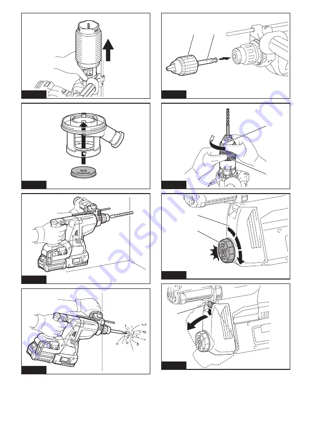 Makita HR002G Instruction Manual Download Page 6