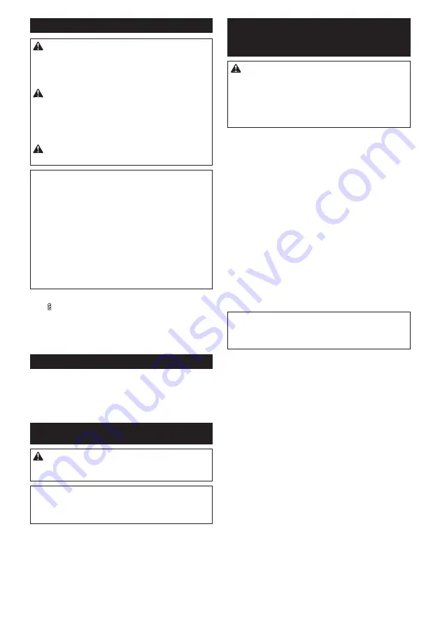 Makita HR166DZJ Instruction Manual Download Page 36