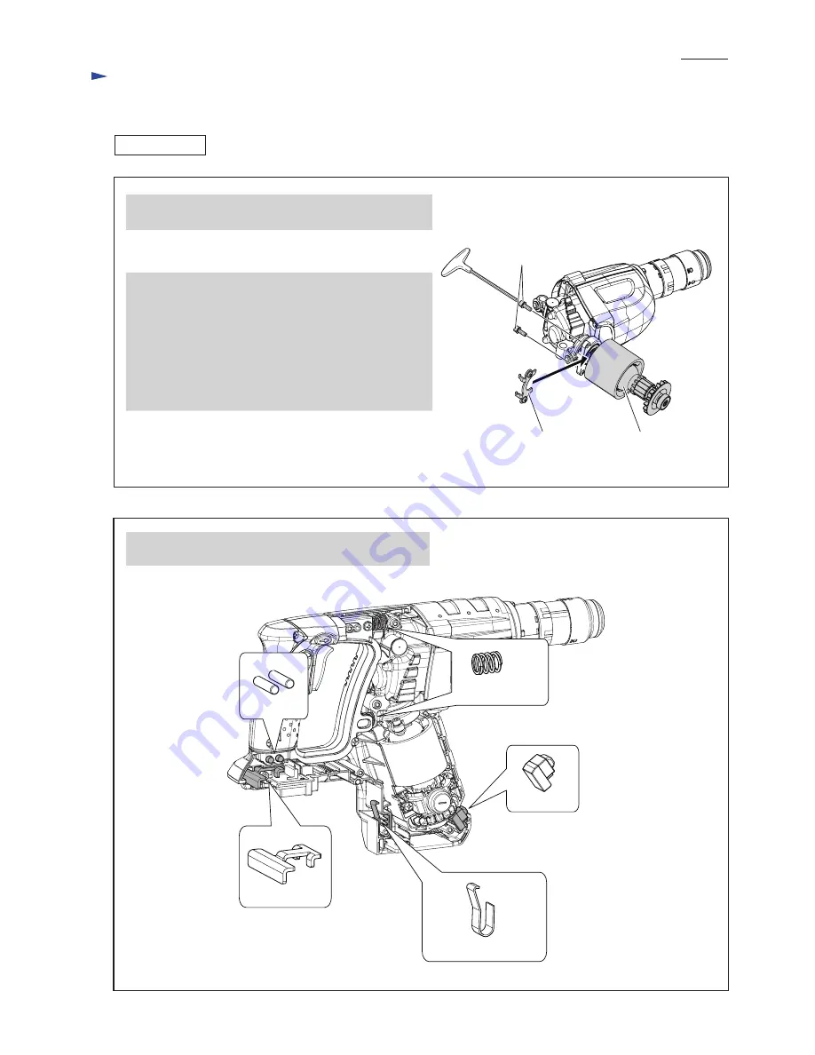 Makita HR262D Technical Information Download Page 12