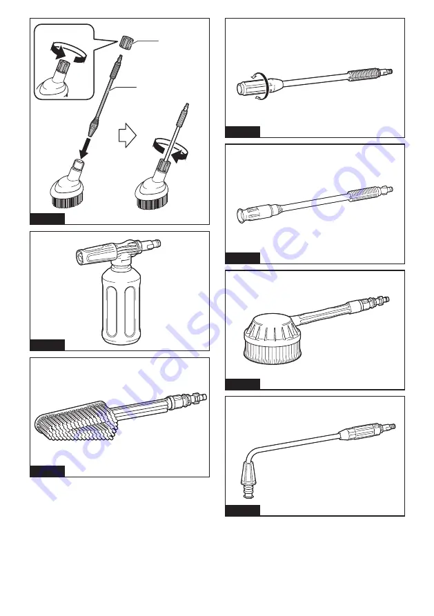 Makita HW001GZ Instruction Manual Download Page 9