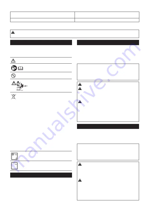 Makita HW001GZ Instruction Manual Download Page 14