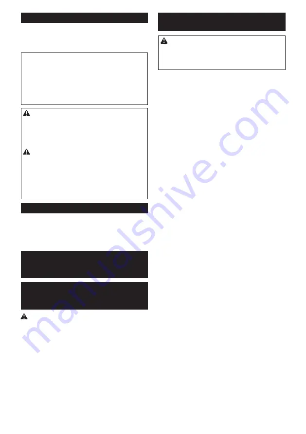 Makita HW001GZ Instruction Manual Download Page 58