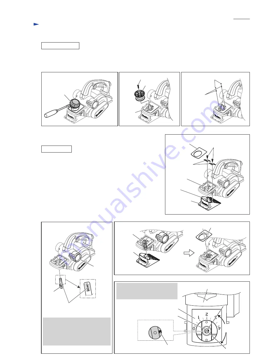 Makita KP0810 Скачать руководство пользователя страница 7