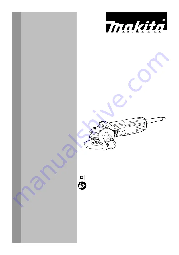 Makita M9507 Скачать руководство пользователя страница 1