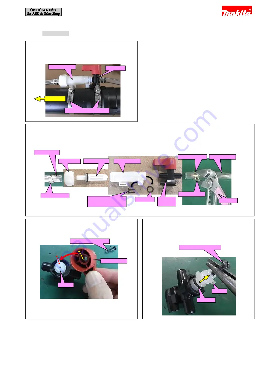 Makita PM7651H Technical Information Download Page 9