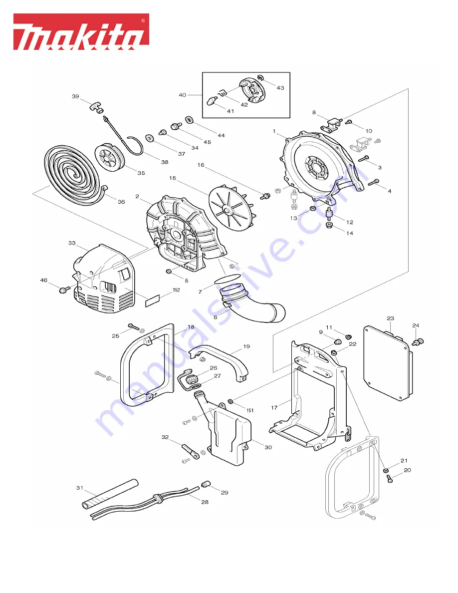 Makita RBL500 Скачать руководство пользователя страница 1